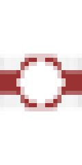 Japanese Flag Minecraft Banner