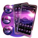 برنامه Purple Moon Theme Launcher - دانلود | بازار