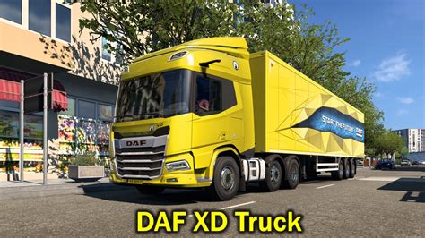 DAF XD Truck Released for Euro Truck Simulator 2 | By SCS