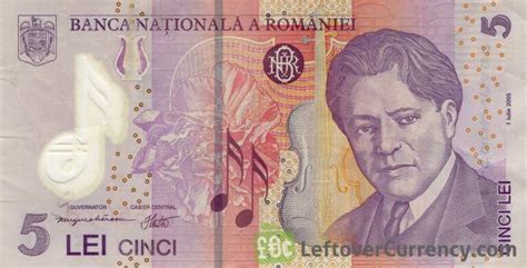 current Romanian Lei banknotes - Exchange yours now