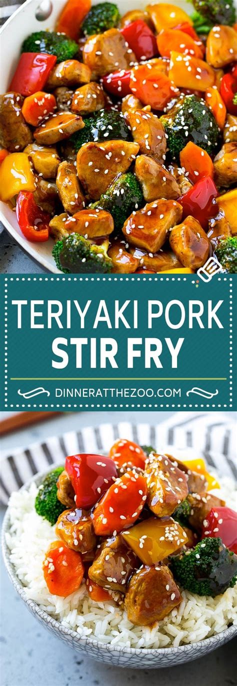 Teriyaki Pork Chop Stir Fry Recipe | Deporecipe.co