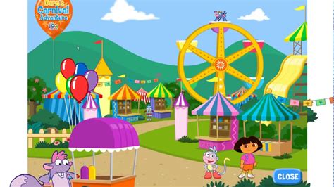 Dora the Explorer - Carnival Adventure (2006 Windows Screensaver) - YouTube