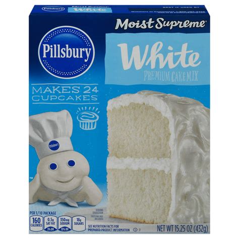 Save on Pillsbury Moist Supreme Premium Cake Mix White Order Online ...