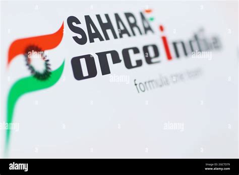 Sahara force india f1 team logo hi-res stock photography and images - Alamy