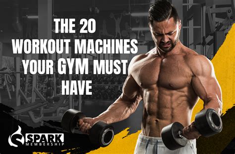 The 20 Workout Machines Your Gym Must Have - Spark Membership: The #1 ...