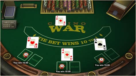 Free Casino War Game - Play for Fun