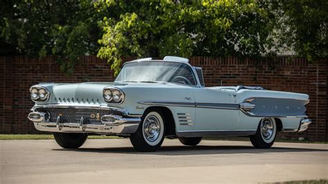 1958 Pontiac Bonneville Convertible for Sale at Auction - Mecum Auctions