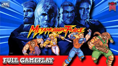 Metamorphic Force (Arcade)(1993) Full Gameplay in 4K / 60FPS #RERTO GAMING INDIAN - YouTube