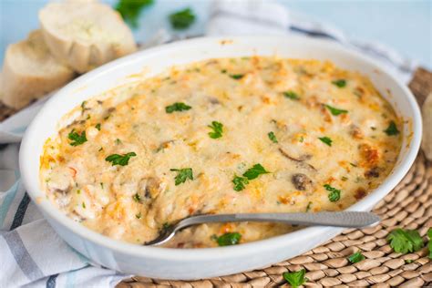 Seafood Casserole Recipe With Shrimp and Crabmeat