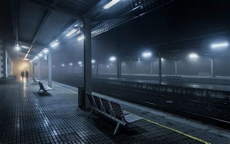 Pin by Infinite Innovation on Fake Reality | Train wallpaper, Train station, Night sky wallpaper