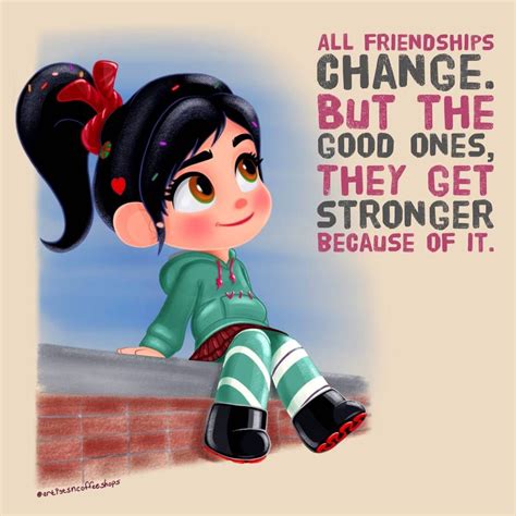 Vanellope - Friendship by artistsncoffeeshops on DeviantArt | Frases da ...