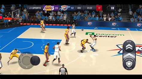 Lakers vs OKC nba mobile #viral #explorepage #nba - YouTube