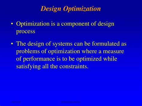 PPT - Design Optimization PowerPoint Presentation, free download - ID:6600026