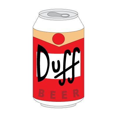 Duff Beer (.EPS) logo vector in (.EPS, .AI, .CDR) free download