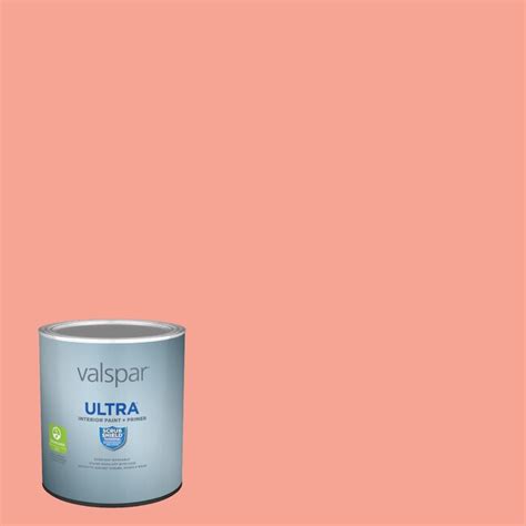 Valspar Ultra Satin Coral Reef 2004-4a Latex Interior Paint + Primer (1 ...