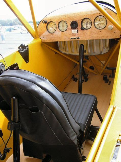 J-3 Cub Cockpit | Cockpits | Piper aircraft, Airplane, Ww2 planes