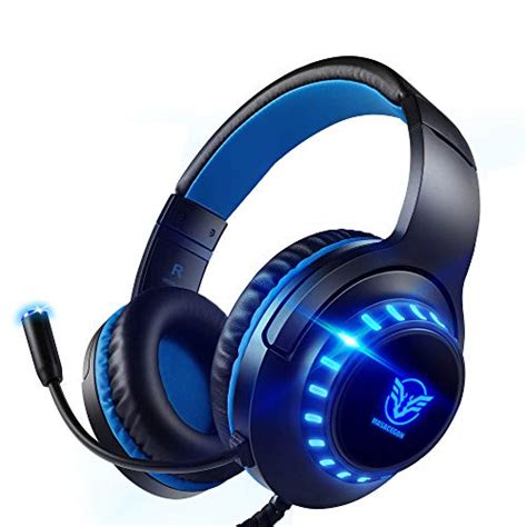 Pacrate Gaming Headset with Microphone for Laptop Computer PC Xbox ...