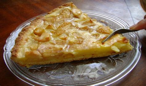 Tarte aux pommes à la crème pâtissière – Mes Recettes