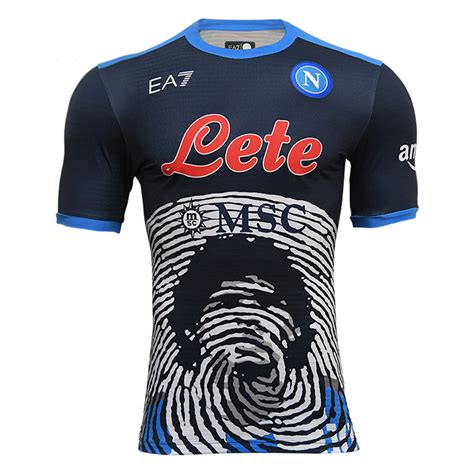 Replica Napoli Jersey 2021/22 By EA7 Maradona Limited Edition | Gogoalshop