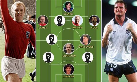 Which players make the final cut in England's greatest ever World Cup ...