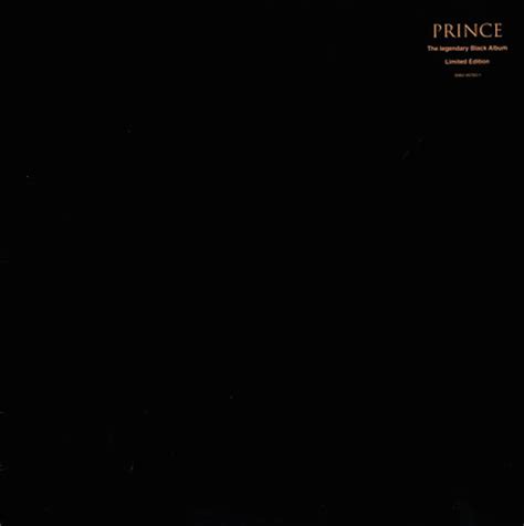 Prince Black Album Cover