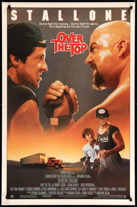 Over the Top (1987) Original One-Sheet Movie Poster - 27"x 41" - Original Film Art - Vintage ...