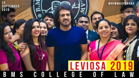 UPENDRA at BMS COLLEGE OF LAW, Bangalore | Prajaakeeya | UPP | UPENDRA WITH LAW STUDENTS - YouTube