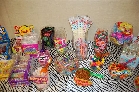 80s candy bar | 80s theme party, Candy bar party, 80s birthday parties