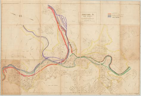 Johnstown, PA. and Vicinity | Curtis Wright Maps