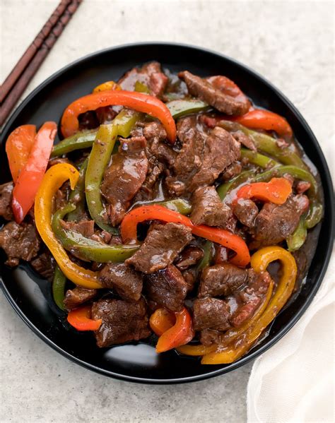 Pepper Steak With Onion Chinese