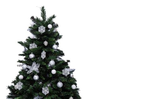 Christmas Tree White Year Garland, Tree, Happy, Decorative PNG ...