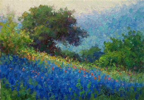 Bluebonnet Oil Painting at PaintingValley.com | Explore collection of ...