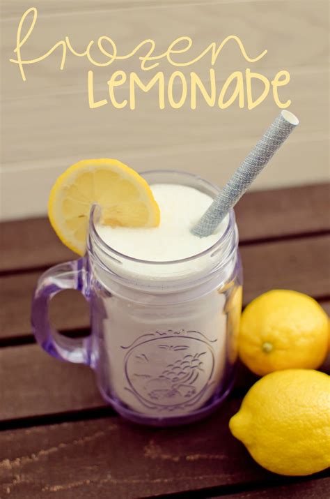 Frozen Lemonade - A Grande Life