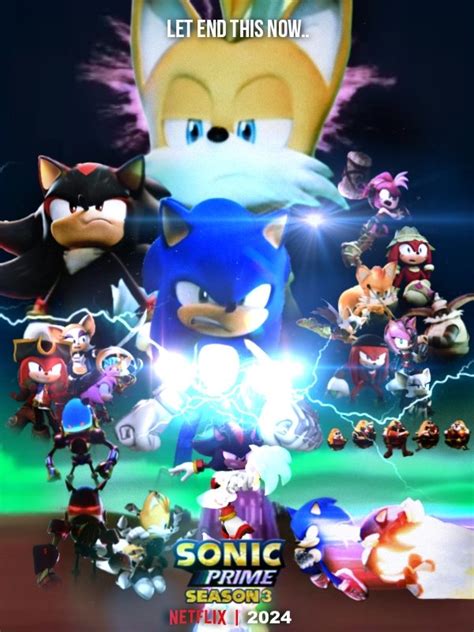 Sonic Prime Season 3 (2024) - Concept Poster by heybolol on DeviantArt