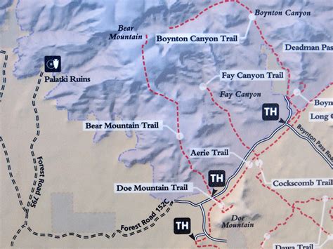 Bear Mountain Trail Map 2