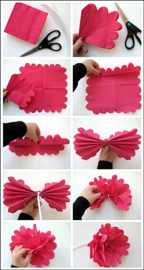 40 Amazing Paper Napkin Craft Ideas