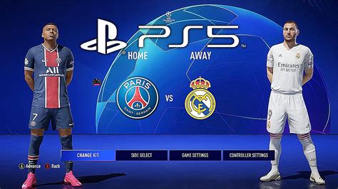 FIFA 21 PS5 PSG - REAL MADRID | MOD Ultimate Difficulty Career Mode HDR ...