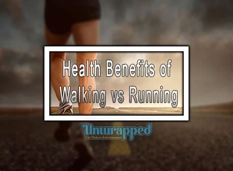 Health Benefits of Walking vs Running