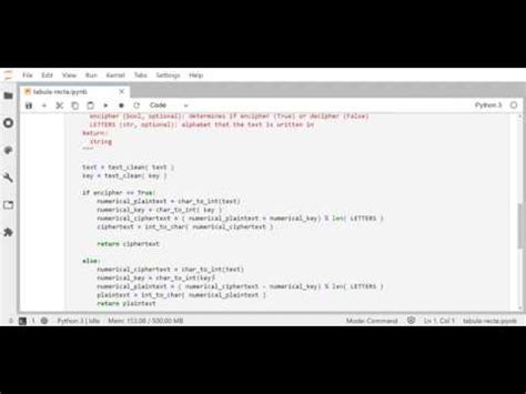 Programming the Tabula Recta - YouTube