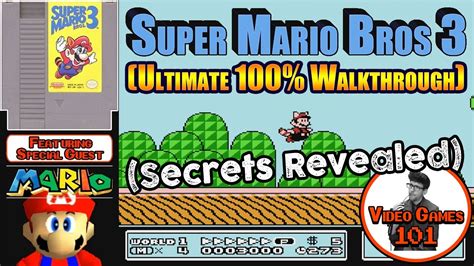 Super Mario Bros 3 Walkthrough | 100% Guide | Video Games 101 - YouTube