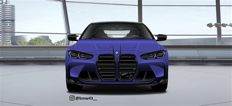 G80 BMW M3 Rendered with A Twist At The Front End