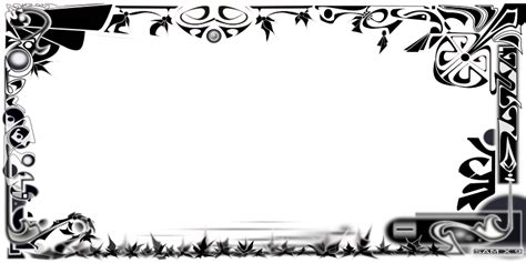 Tribal Frame - Openclipart