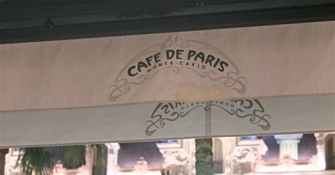 Adventures In Menu Collecting: Café de Paris Monte-Carlo