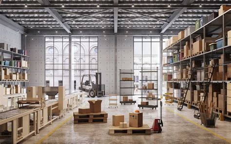 Factory warehouse interior – Oxiline