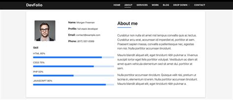 Student Portfolio Examples And Templates