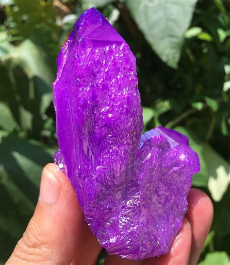 Purple Aura Quartz Crystal Cluster/Angel Aura Quartz Crystal | Etsy