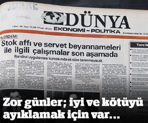 Türkiye'nin ekonomi gazetesi 43'üncü yılına 'Merhaba' diyor - Dünya ...