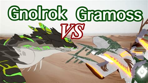 GNOLROK VS GRAMOSS - Creatures of Sonaria - YouTube