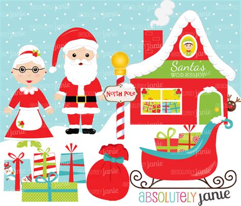 Free Santa Workshop Cliparts, Download Free Santa Workshop Cliparts png ...