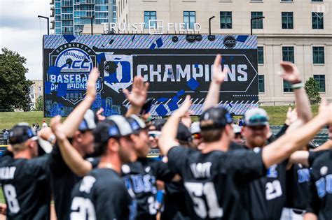Duke Baseball on Twitter: "A day we'll never forget. 🏆 Two months ago THIS happened. #BlueCollar ...